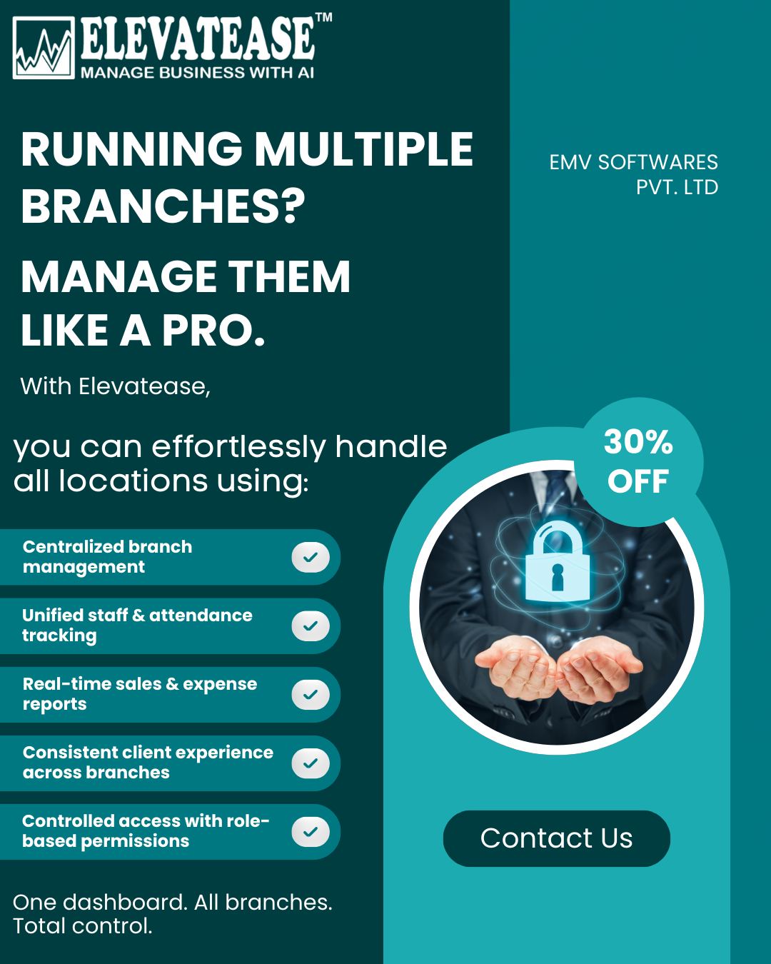 A world map with multiple pins, showing various successful business branches being managed from a central digital hub or dashboard.